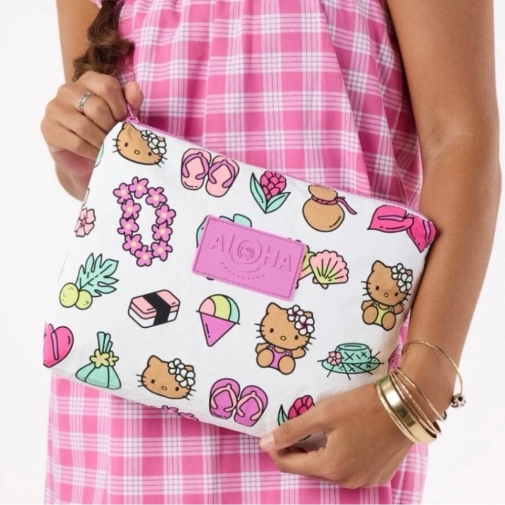 ALOHA COLLECTION - Hello Kitty - Aloha Icons Mid Pouch